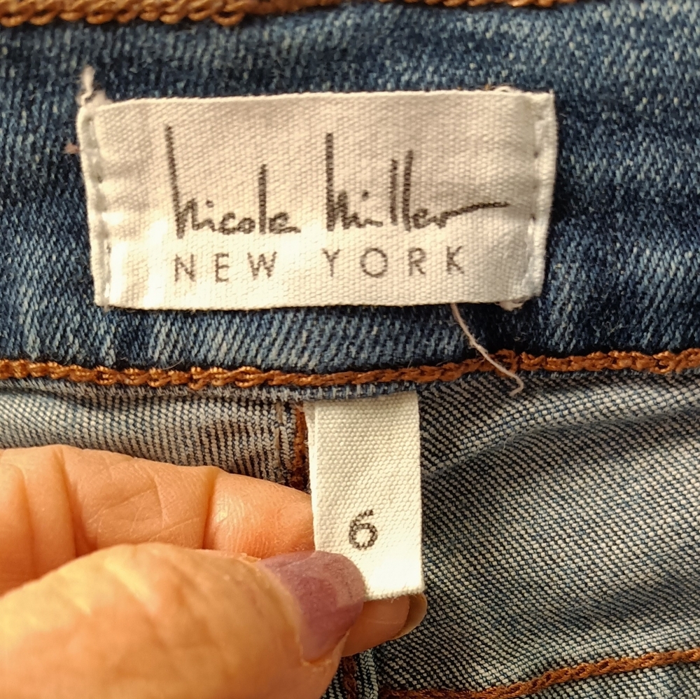 Nicole Miller Tribeca Jeans, Size 6 - Picture 3 of 6